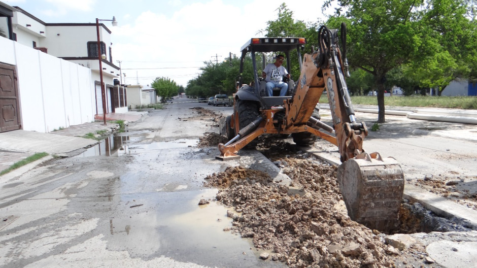 Arranca COMAPA rehabilitación de caído en la Bermúdez