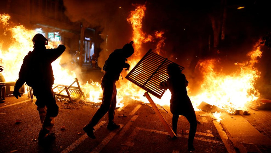 Se intensifican las protestas en Cataluña  