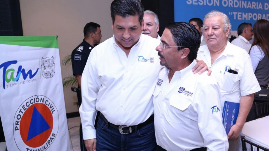 Respalda Alcalde de Madero medidas de prevención ante huracanes