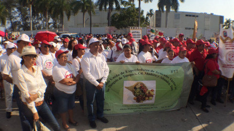 Exigen en el sur de Tamaulipas más trabajo a EPN este 1 de mayo