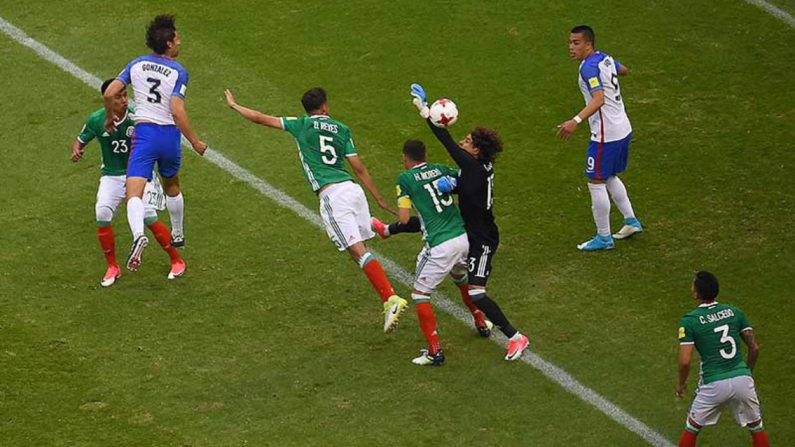 Empatan México y Estados Unidos 1-1