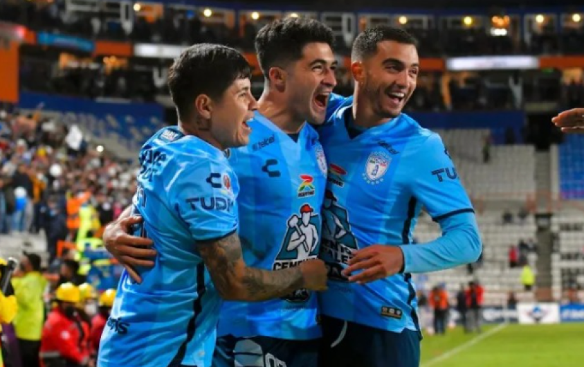 Pachuca golea a Rayados en la ida de las semifinales