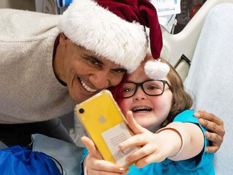 ¡Obama Claus llegó a la ciudad!