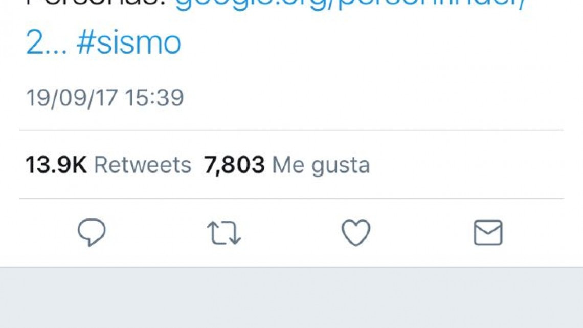 Nuevas tecnologías crean llamados de apoyo por sismo