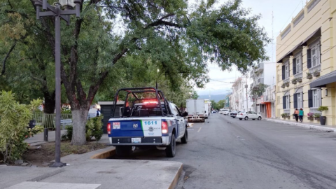 Instalan sistema de seguridad con motivo de la ceremonia del Grito de Independencia.