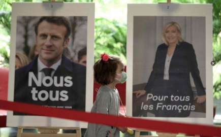 Emmanuel Macron encabeza sondeos en elecciones de Francia 