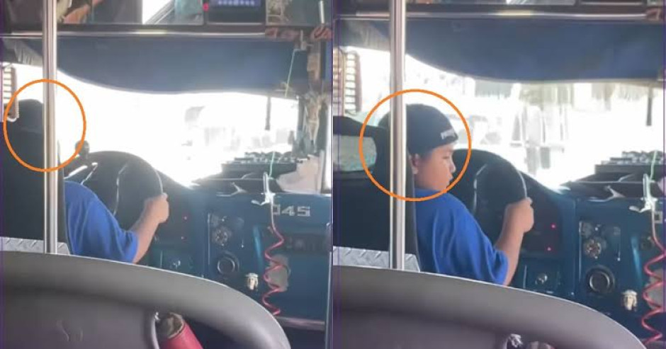 Indignación en redes: niño conduce autobús urbano en Durango