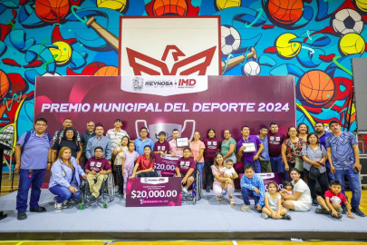 Reconoció Gobierno de Carlos Peña Ortiz a deportistas reynosenses 