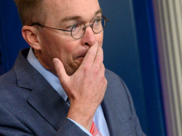 Consideran declaración de jefe de gabinete de Trump por “Ucraniagate”