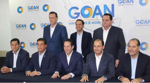 Rechazan gobernadores de GOAN iniciativa para reformar la Ley de Seguridad Nacional