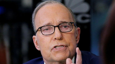Tras ataque al corazón, Larry Kudlow se encuentra bien