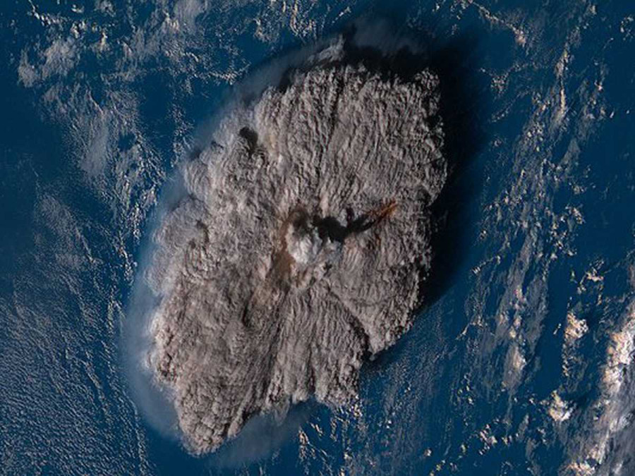 Tonga confirma su primera muerte tras potente erupción volcánica