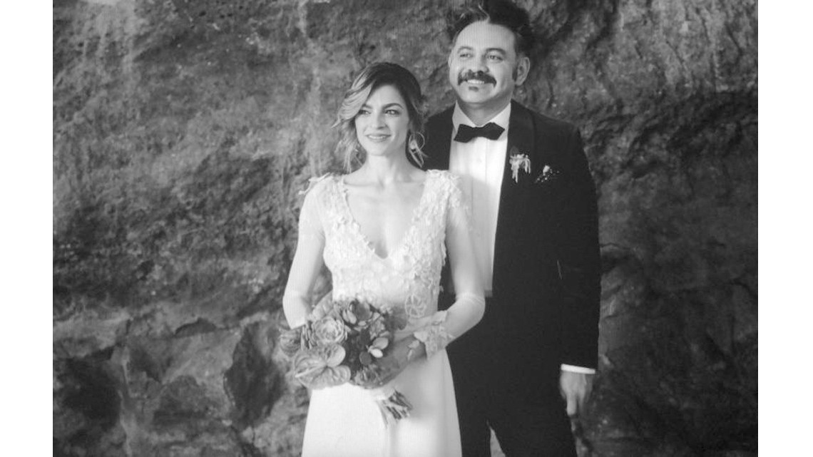 Irene Azuela y Enrique Rangel, se casan