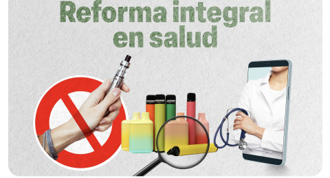 Senado aprueba reforma que prohíbe vapeadores y cigarrillos electrónicos