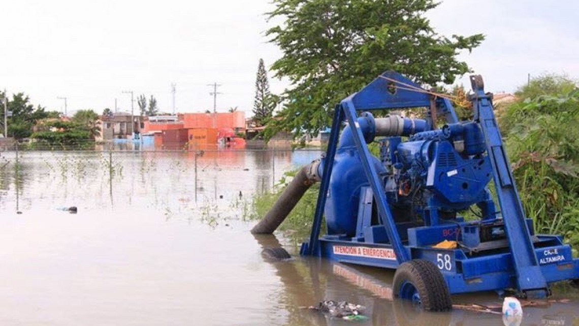 Auxilian 3 niveles de gobierno a damnificados del sur de Tamaulipas
