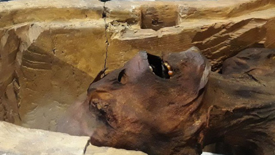 Exhiben “momia aulladora” en Museo Egipcio de El Cairo