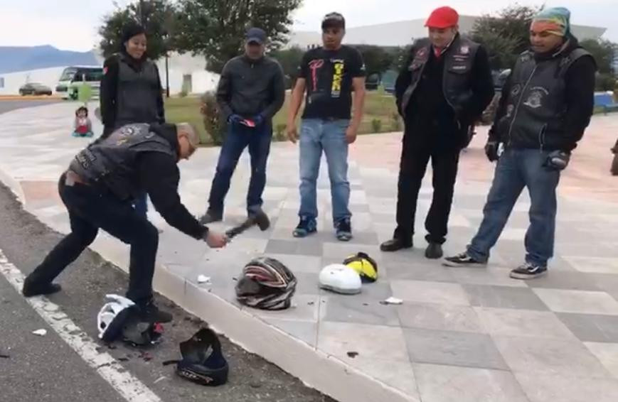 Piden a motociclistas a invertir en cascos de calidad
