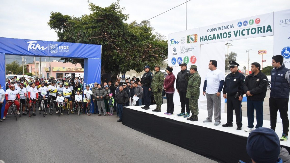 Participan Fuerzas Federales y Estatales en convivencia con ciudadania 