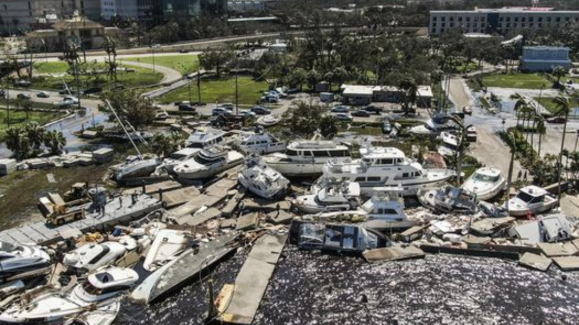 El devastador paso de "Ian" por Florida 
