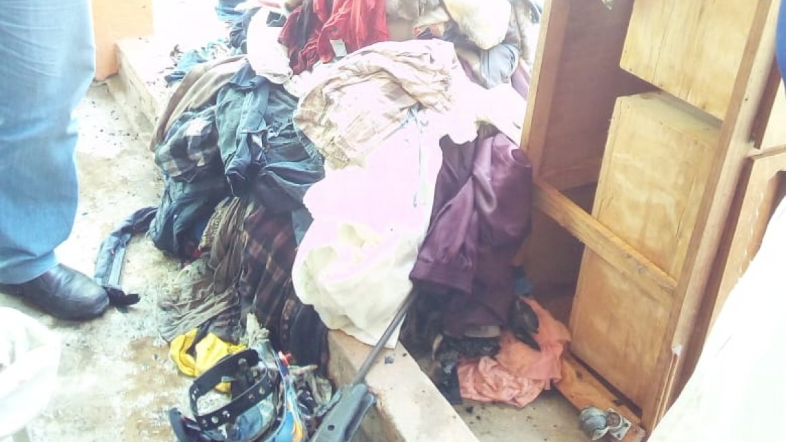 Por un descuido, niño prende fuego a su casa