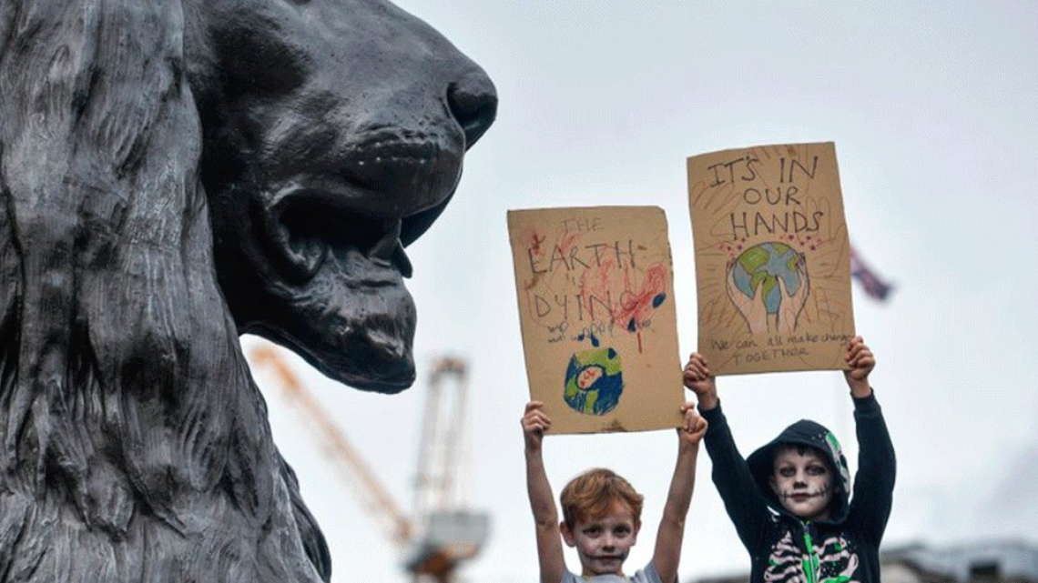 Millones marchan en el mundo por el cambio climático