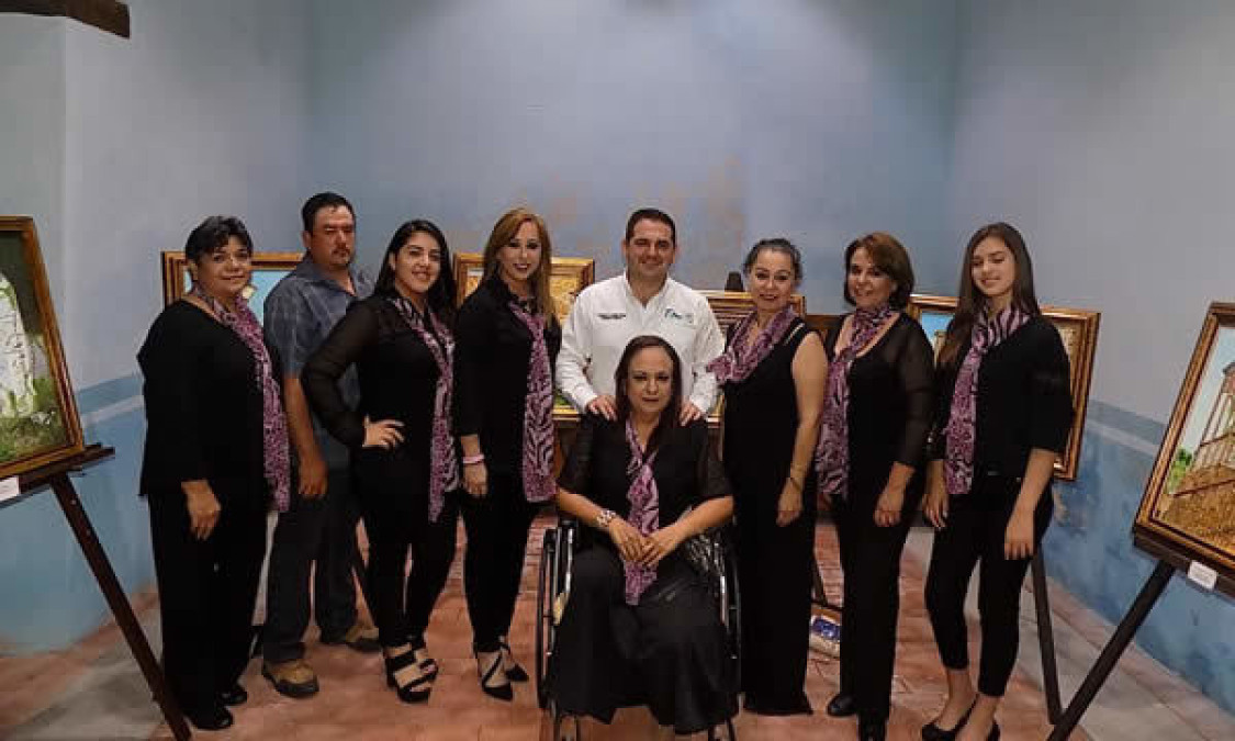 Realizan exposición de pinturas denominada “Estampas de Mi Pueblo”  