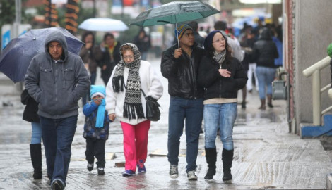 Frente frío 12 generará lluvias fuertes en el norte del país