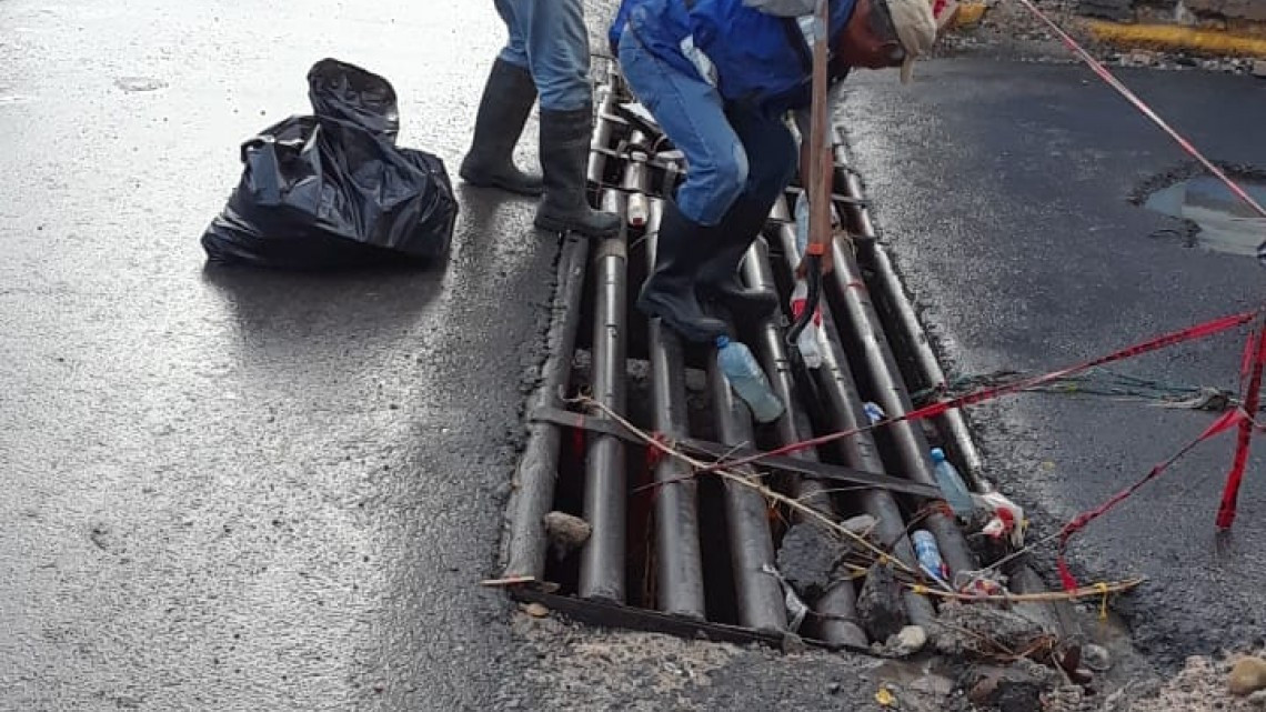 Logra coordinación Municipal avance en desazolve de drenes y desagües