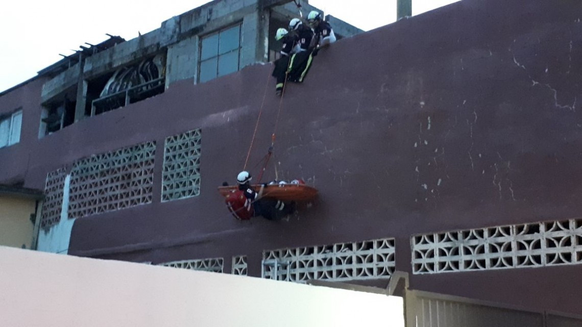 Realiza Cruz Roja Madero capacitación en rescate vertical