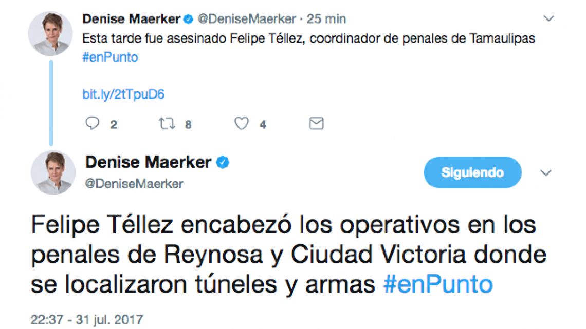 Condena Cabeza de Vaca asesinato de Comandante Téllez