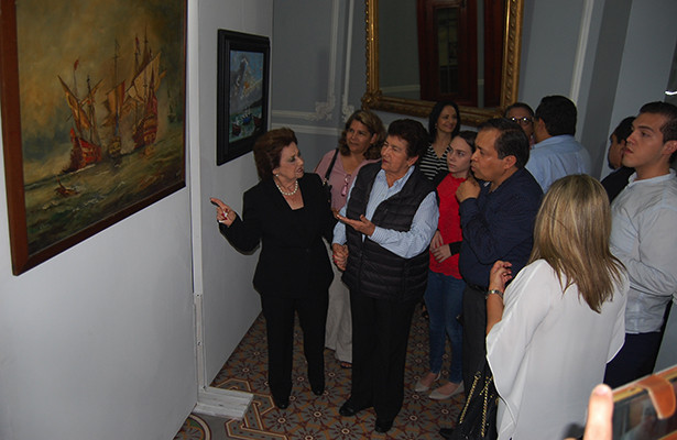 Se inaugura “El Gran Navegante” exposición del Dr. José Sierra Flores