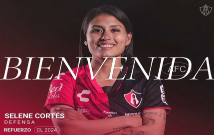 Selene Cortés es el tercer refuerzo de Atlas Femenil