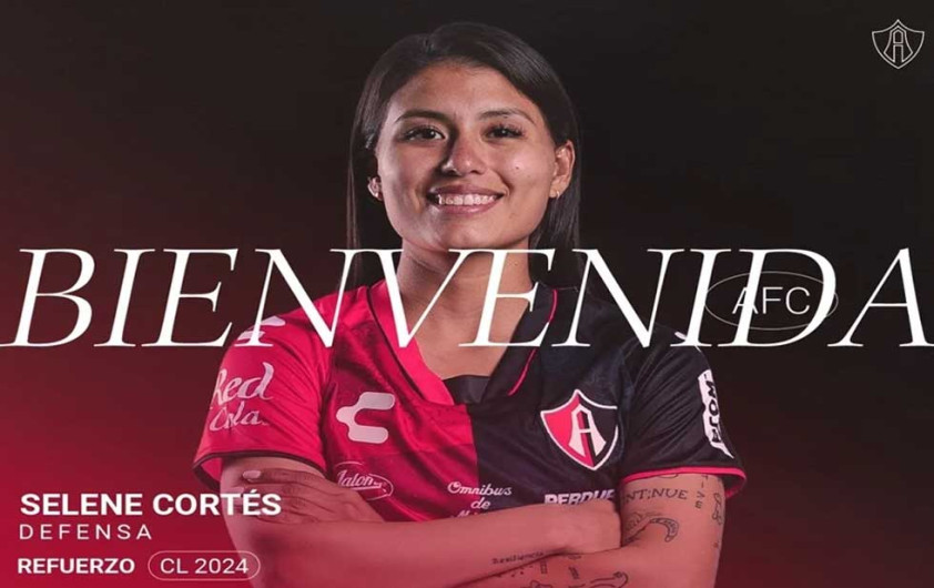 Selene Cortés es el tercer refuerzo de Atlas Femenil
