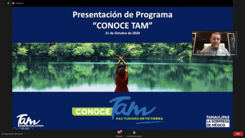 Presenta Turismo Tamaulipas su plataforma y aplicación “Conoce Tam” y “Compra Tam”