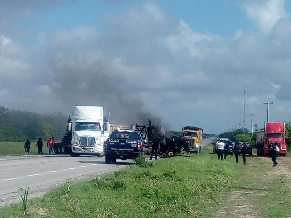 Tras enfrentamiento en la San Fernando - Reynosa no hay civiles heridos: Vocería 