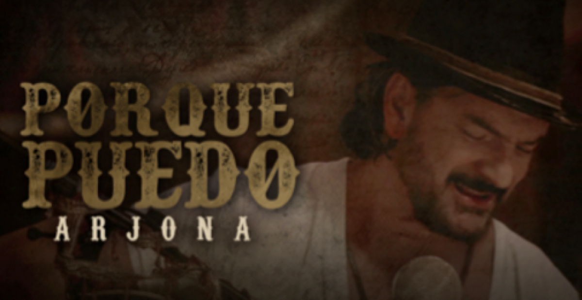 Ricardo Arjona estrena videoclip de “Porque puedo”