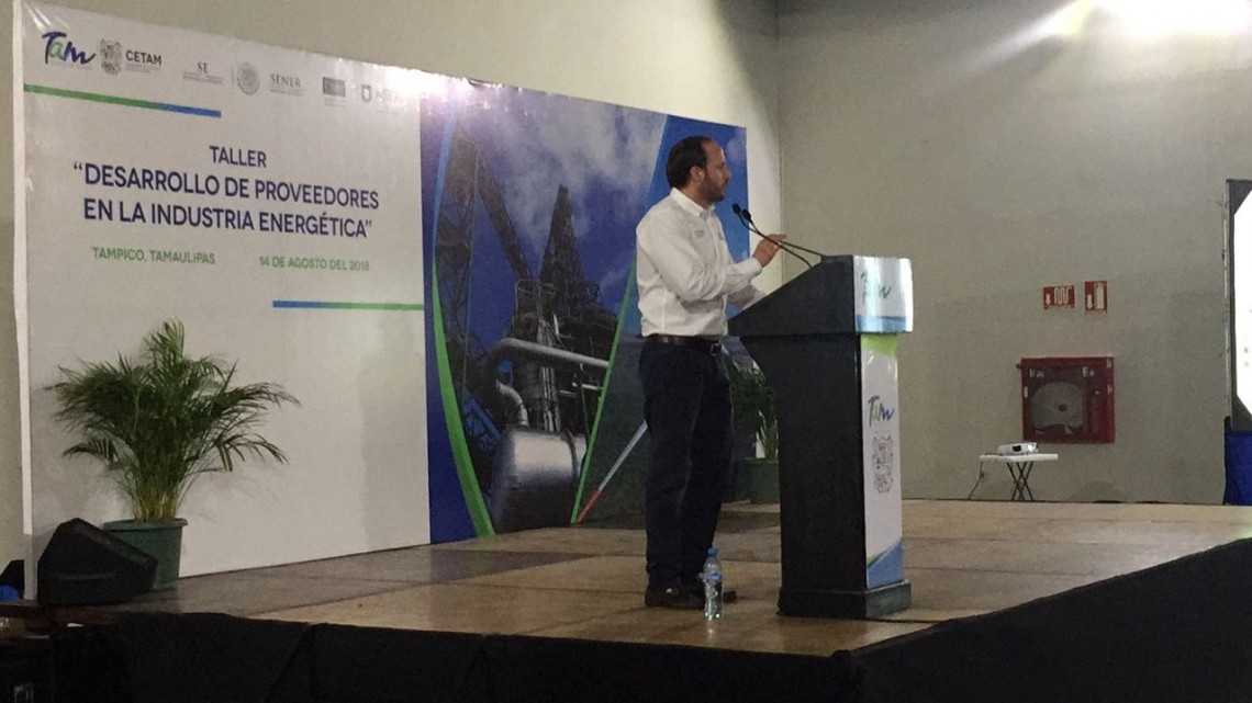 Inauguran en Tampico el taller Desarrollo de proveedores en la industria energética