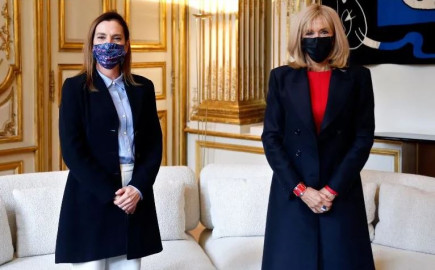 Beatriz Gutiérrez Müller acude a París a encuentro con Brigitte Macron