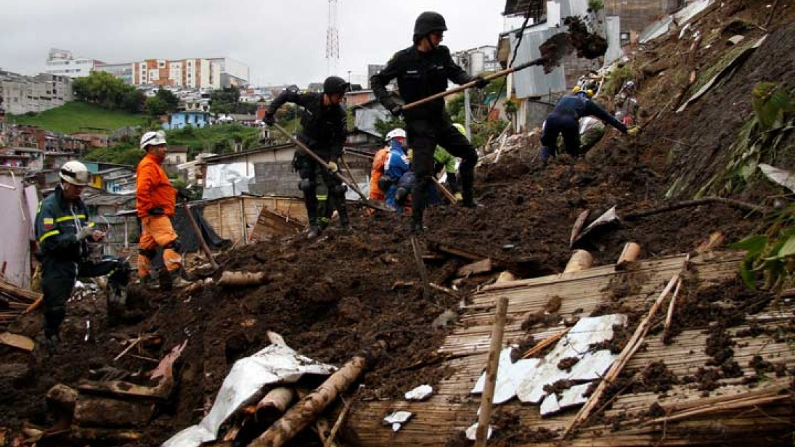 Declara Colombia alerta máxima por lluvias