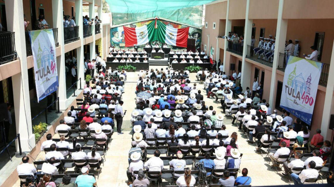 Sesiona en Tula Congreso estatal en 400 aniversario