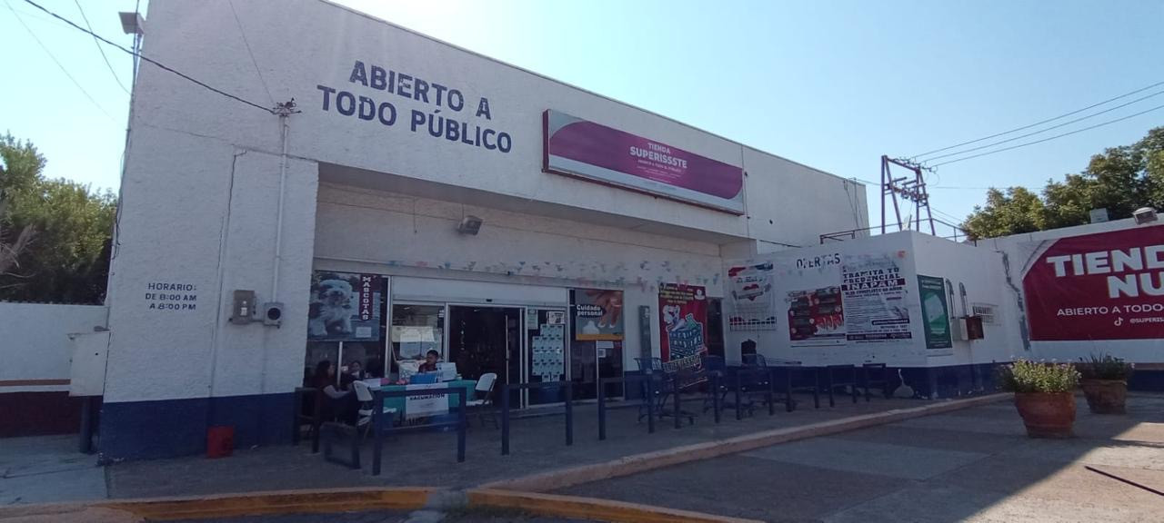 Sigue la rehabilitación de tienda ISSSTE