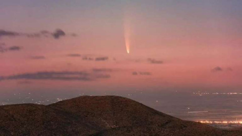 Así fue el paso de Neowise en México