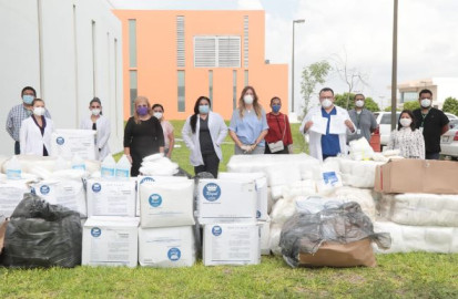 Entrega Maki Ortiz más insumos médicos al Hospital 270 del IMSS 