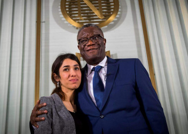 Murad y Mukwege reciben el Nobel de la Paz