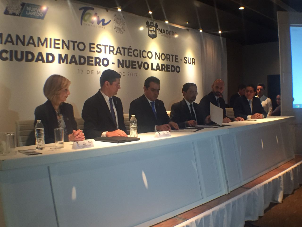 Madero y Nuevo Laredo firman convenio de hermanamiento estratégico