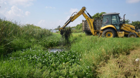 Mantiene Altamira labores de limpieza y desazolve en drenes pluviales 