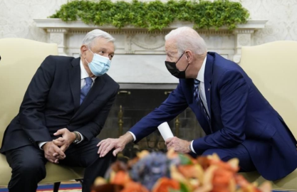 Hoy se llevará el encuentro entre los presidentes Joe Biden y López Obrador en la Casa Blanca