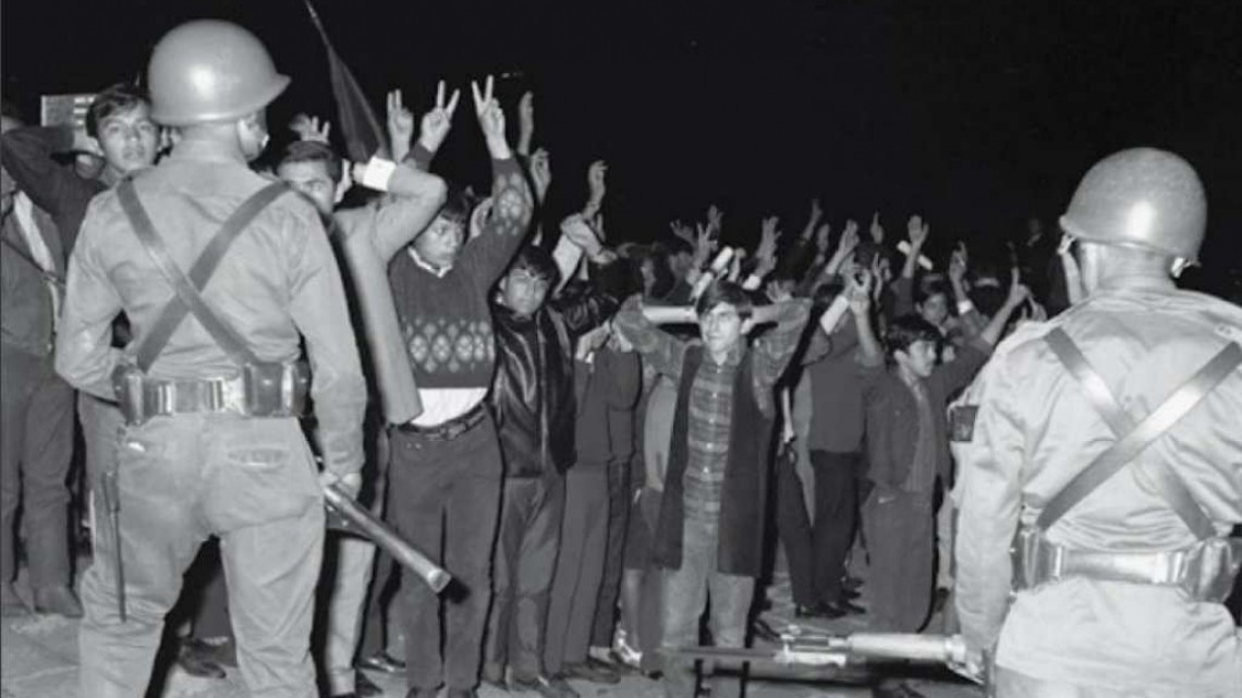 A 49 años del "Rojo Amanecer" de Tlatelolco