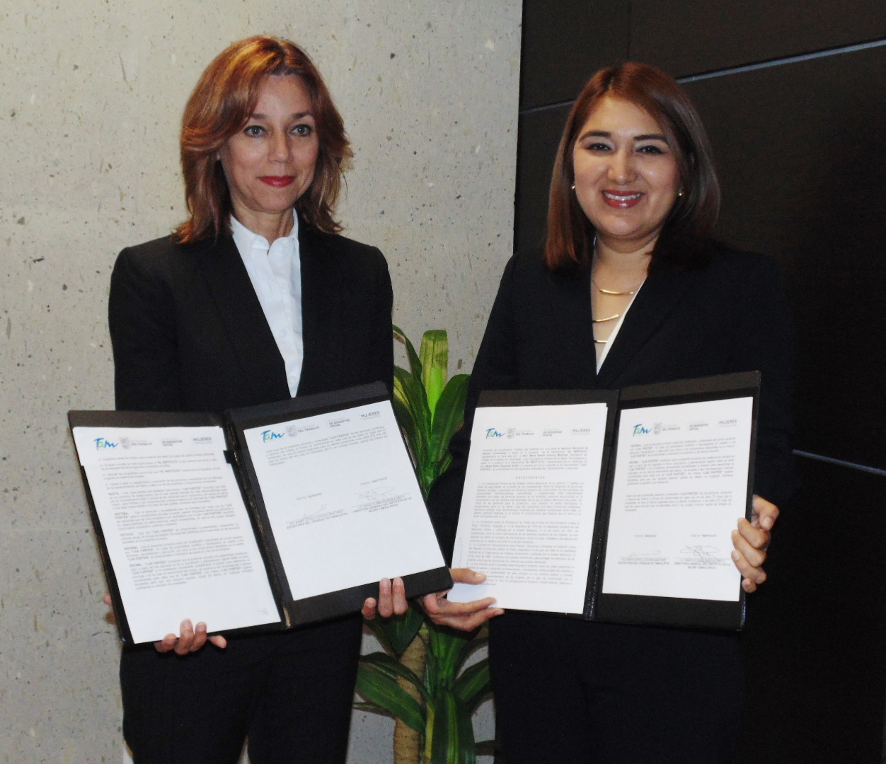 Firman convenio de coordinación, en beneficio de mujeres tamaulipecas