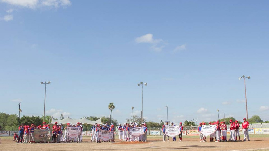 Inauguran Torneo Distrital de Béisbol
